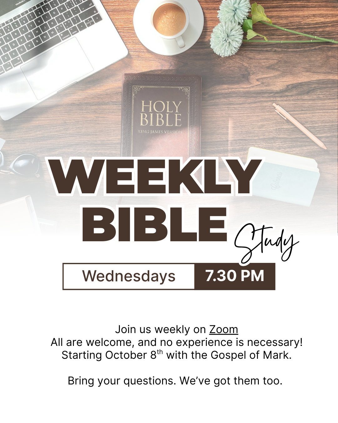 Weekly Bible study